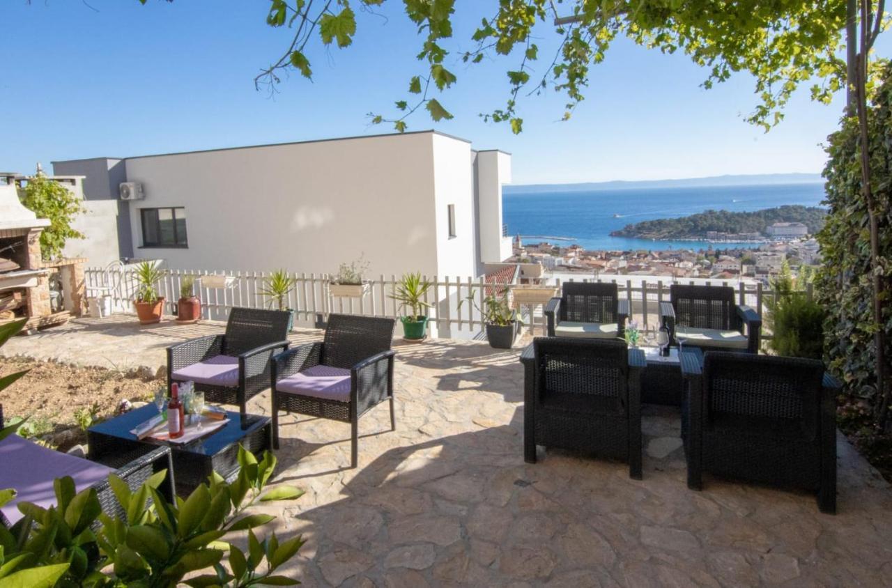 Apartment Cvita Free Beach Parking Makarska Kültér fotó